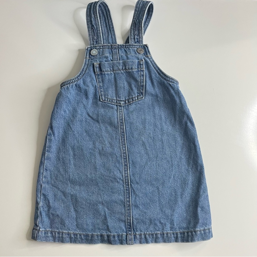 Old Navy Toddler Girl Denim Overall Dress size 3T